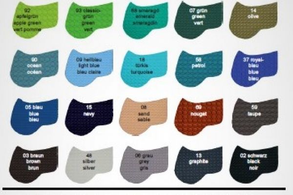Mattes Stofffarben
